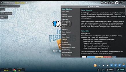 Ice Fishing Spielanleitung Screenshot